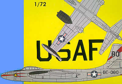 Сборная модель 1/72 North-American B-45A/B RB-45C Tornado (Mach 2)