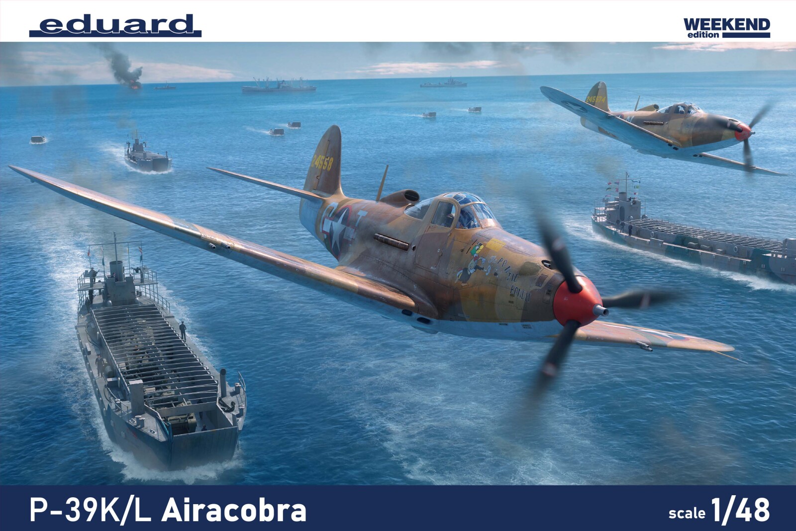 Сборная модель 1/48 P-39K/L Airacobra (Weekend Edition) (Eduard kits)