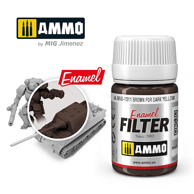 Фильтр FILTER Brown for Dark Yellow (35mL) (Ammo Mig)
