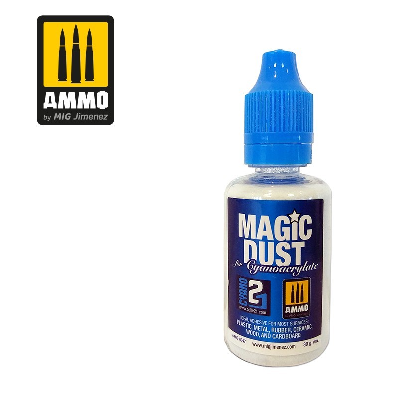 Порошок для укрепления цианоакрилатных клеев Magic Dust (Ammo Mig) (30g)