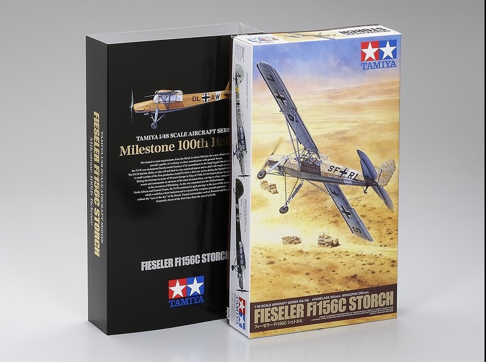 Сборная модель 1/48 Fieseler Fi-156C 'Storch' (Tamiya)