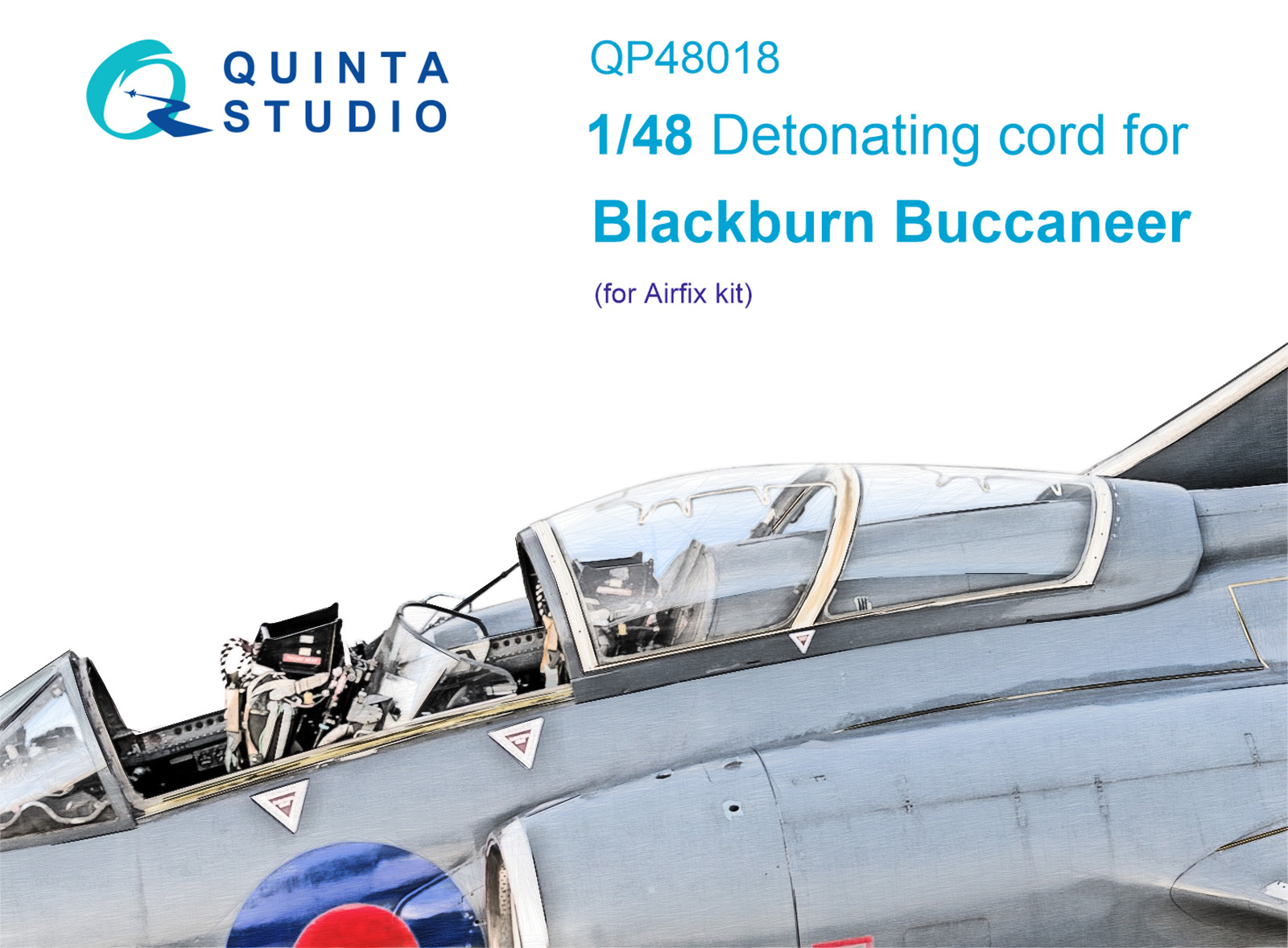 Пирошнур для остекления Blackburn Buccaneer (Airfix)