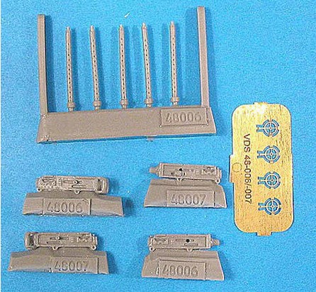 Дополнения из смолы 1/48 Browning M2 0.3 Cal Round Perforation (Vector)