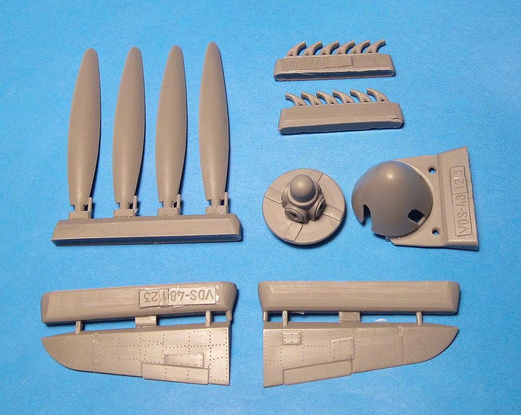 Дополнения из смолы 1/48 Tempest Mk. V Correction set for Eduard kit (Vector)