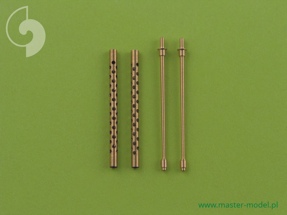 Дополнения из латуни 1/35 Browning M2 aircraft .50 caliber barrels 2pcs