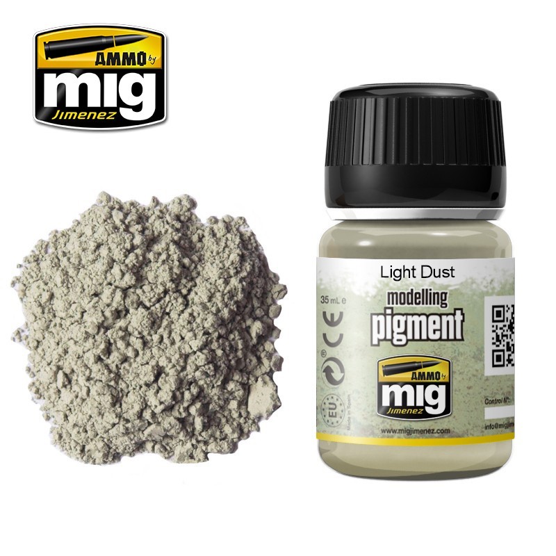 Сухие пигменты PIGMENT Light Dust (35mL) (Ammo Mig)