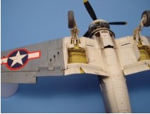 Дополнения из смолы 1/48 Ниша шасси для Vought F4U Corsair (для модели Hobby Boss)