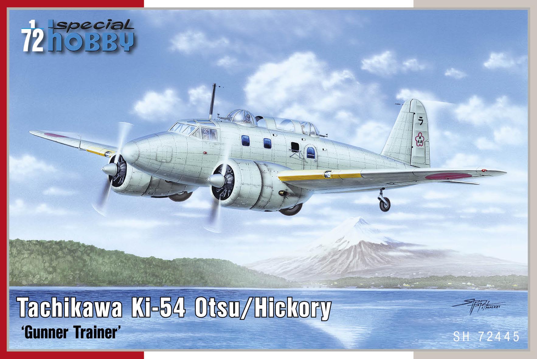 Сборная модель 1/72 Tachikawa Ki-54 Otsu/Hickory (3x camo) (Special Hobby)