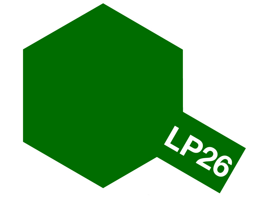 Краска лаковая LP-26 Dark Green (JGSDF) (Tamiya) (10ml)
