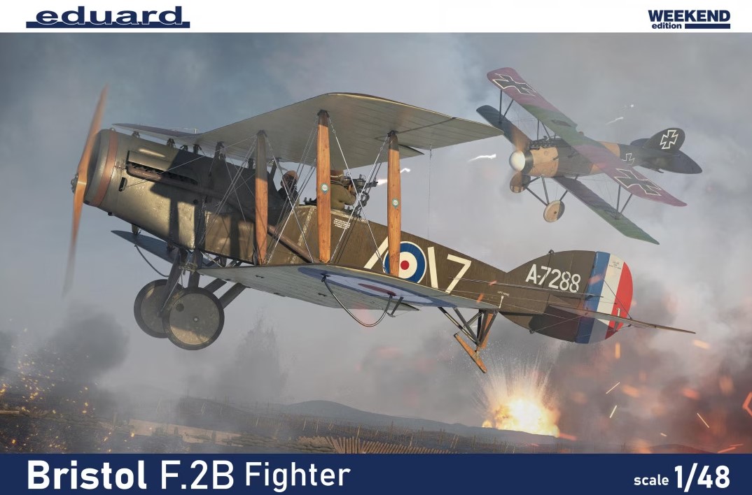 Сборная модель 1/48 Bristol F.2B Fighter The Weekend edition kit (Eduard kits)