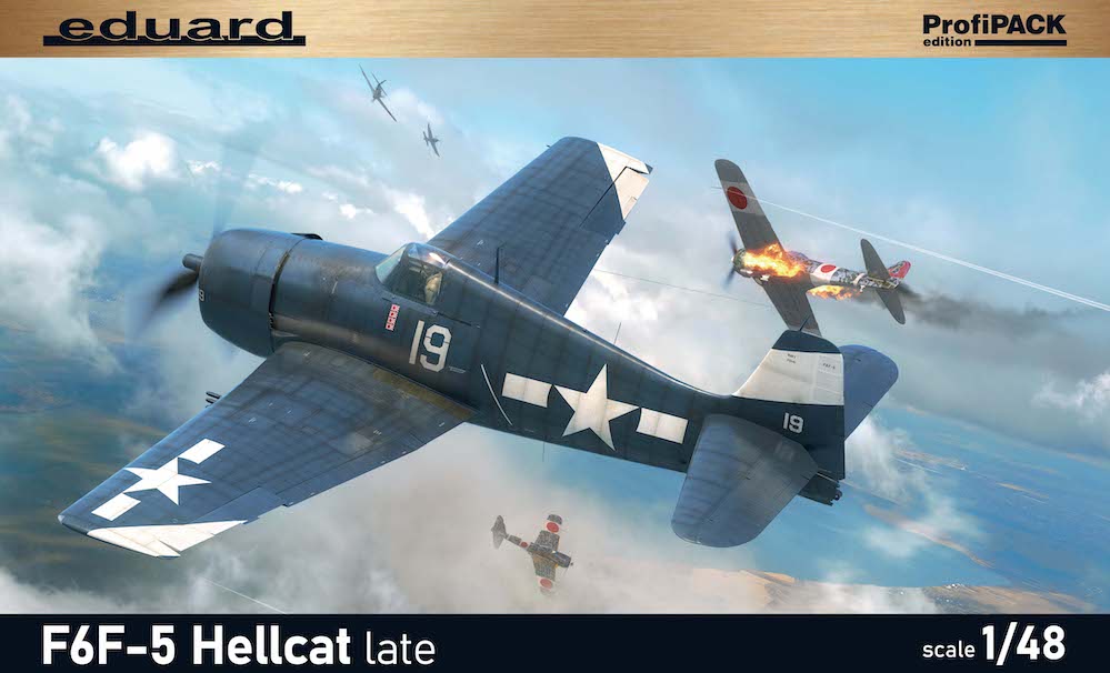 Сборная модель 1/48 Grumman F6F-5 Hellcat late Weekend edition (Eduard kits)