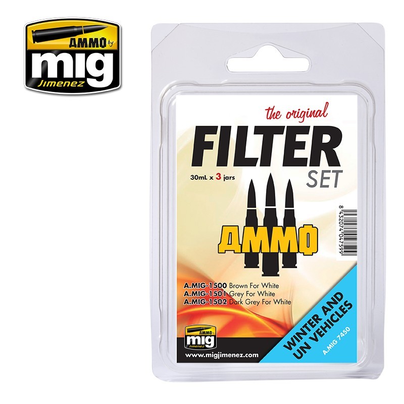 Набор для создания эффектов FILTER SET Winter and UN Vehicles (Ammo Mig)