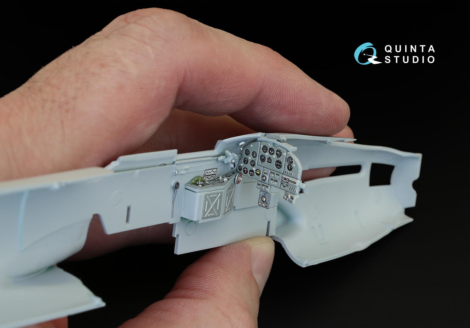 3D Декаль интерьера кабины Ил-2 одноместный (для модели Звезда)