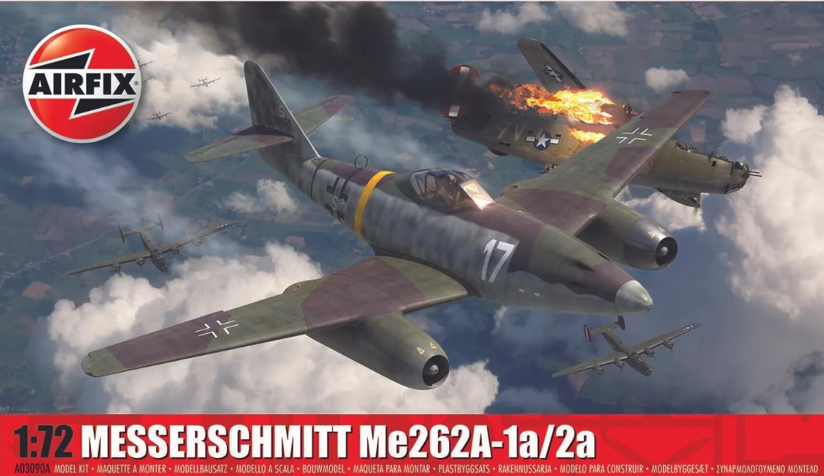 Сборная модель 1/72 Messerschmitt Me-262A-1a/2a (Airfix)