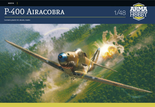 Сборная модель 1/48 Bell P-400 Airacobra (Arma Hobby)