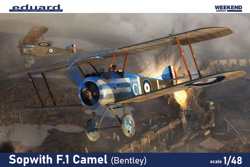 Сборная модель 1/48 Sopwith F.1 Camel (Bentley) (Eduard kits)