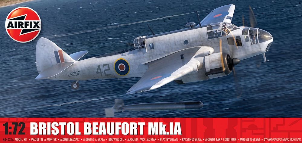 Сборная модель 1/72 Bristol Beaufort Mk.IA (Airfix) (повреждённая упаковка)