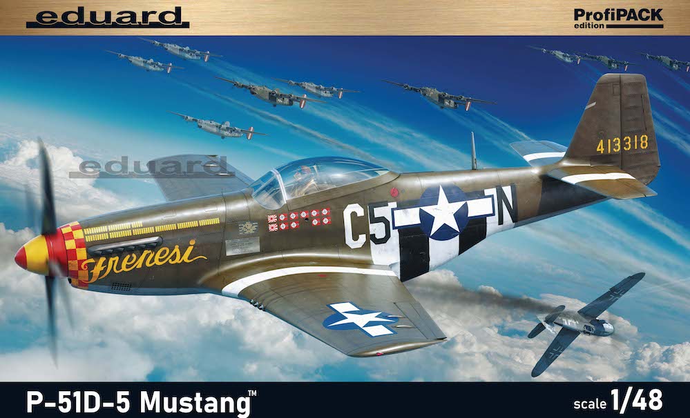 Сборная модель 1/48 North-American P-51D-5 Mustang ProfiPACK edition (Eduard kits)