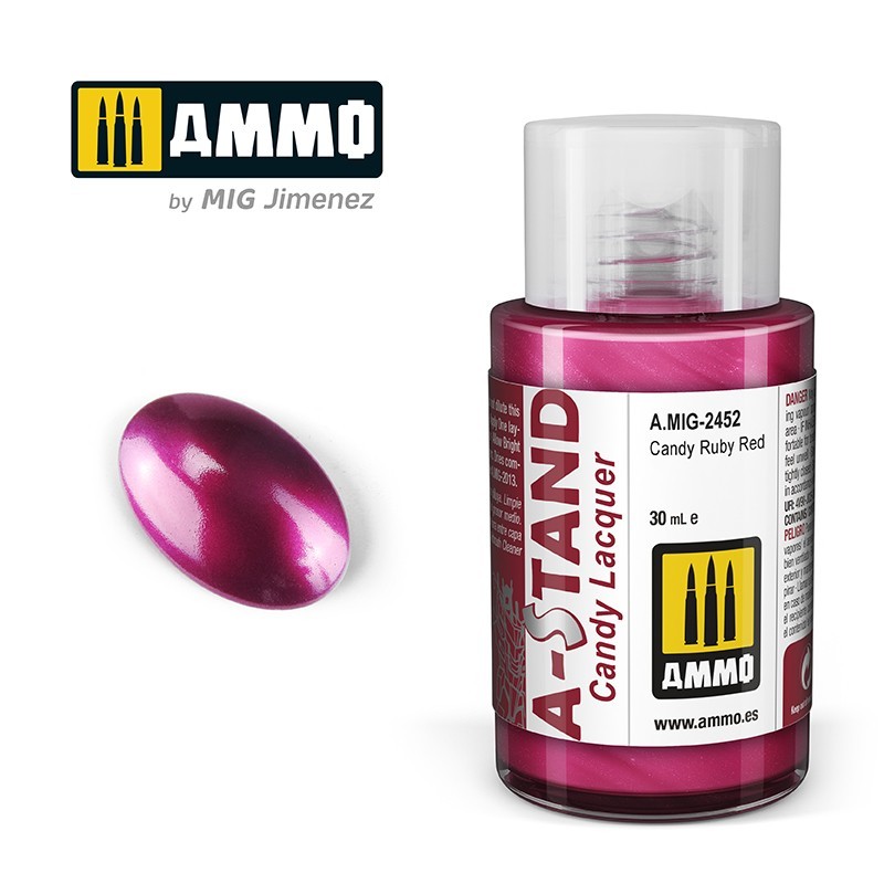 Лак A-STAND Candy Ruby Red (Ammo Mig) (30ml)