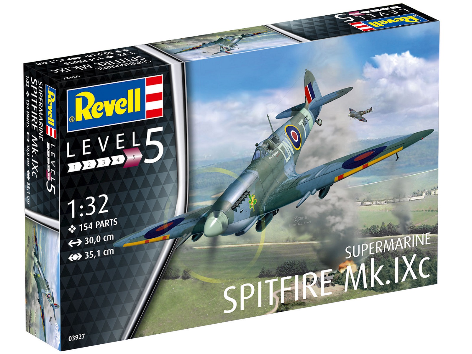 Сборная модель 1/32 Supermarine Spitfire Mk.IXC (Revell)