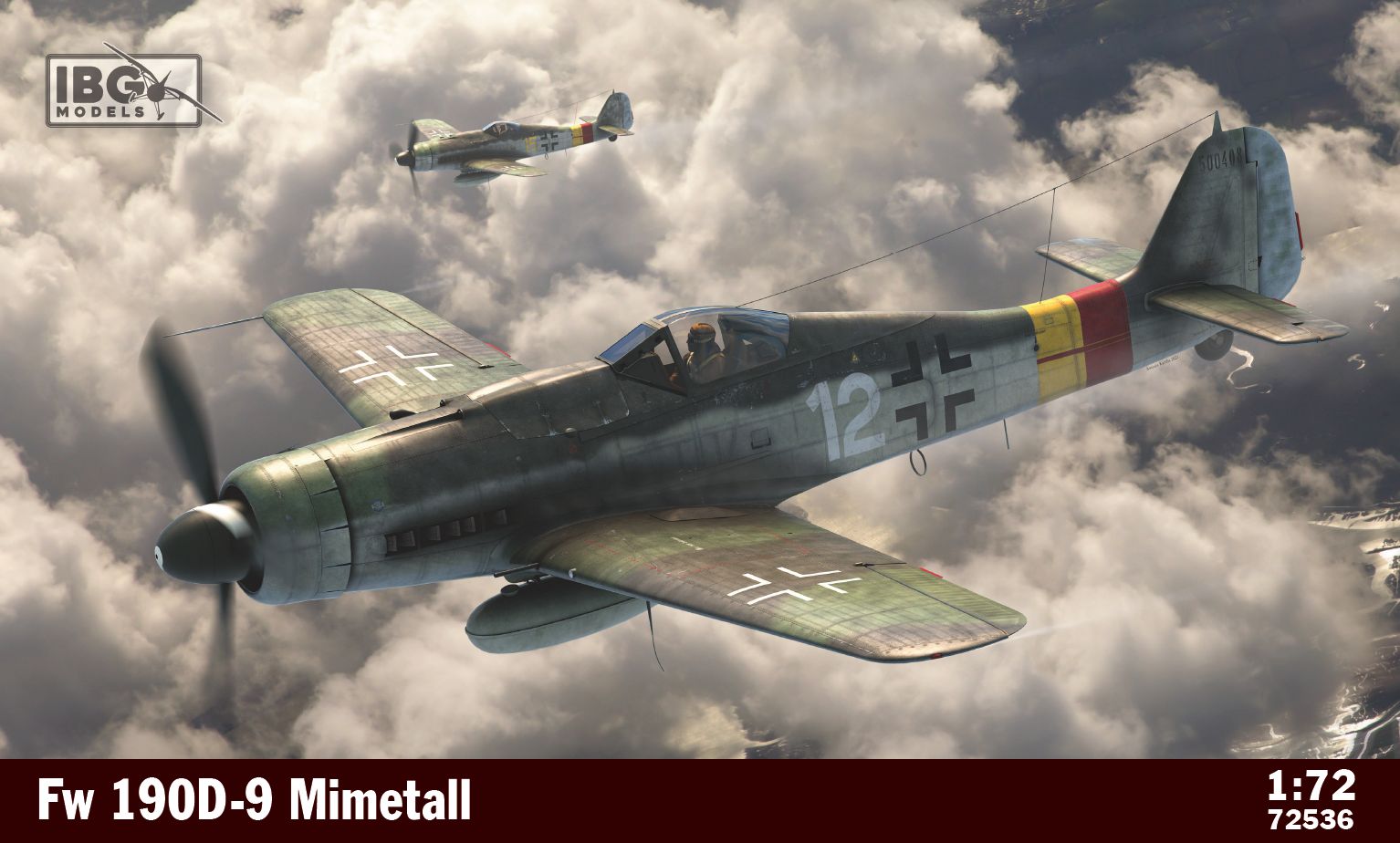 Сборная модель 1/72 Focke-Wulf Fw-190D-9 Mimetall (IBG Models)