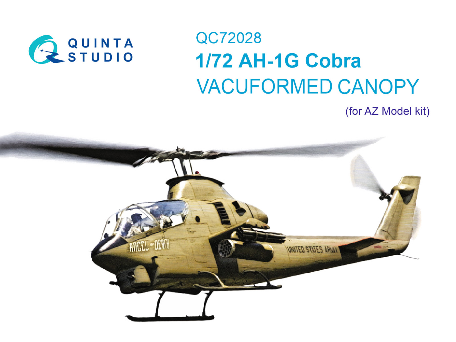 Набор остекления для модели AH-1G Cobra (AZ model)