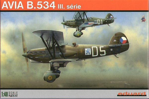 Сборная модель 1/48 Avia B-534 III serie (PROFIPACK) Re-edition (Eduard kits)
