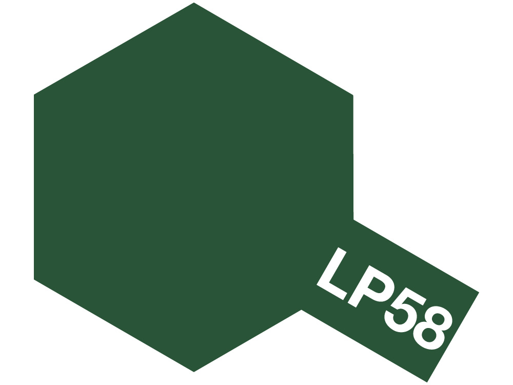 Краска лаковая LP-58 NATO Green (Tamiya) (10ml)