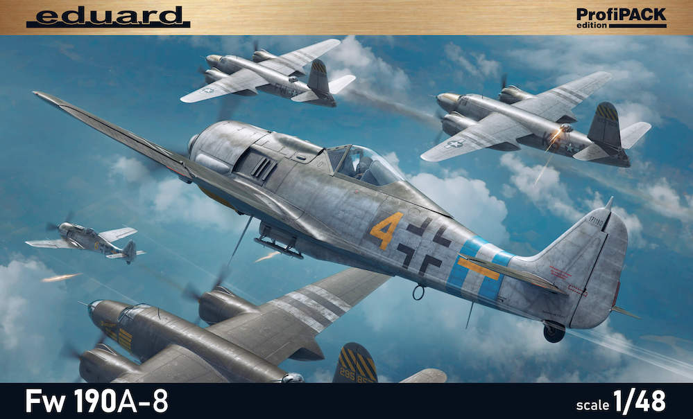 Сборная модель 1/48 Focke-Wulf Fw-190A-8 ProfiPACK edition (Eduard kits)