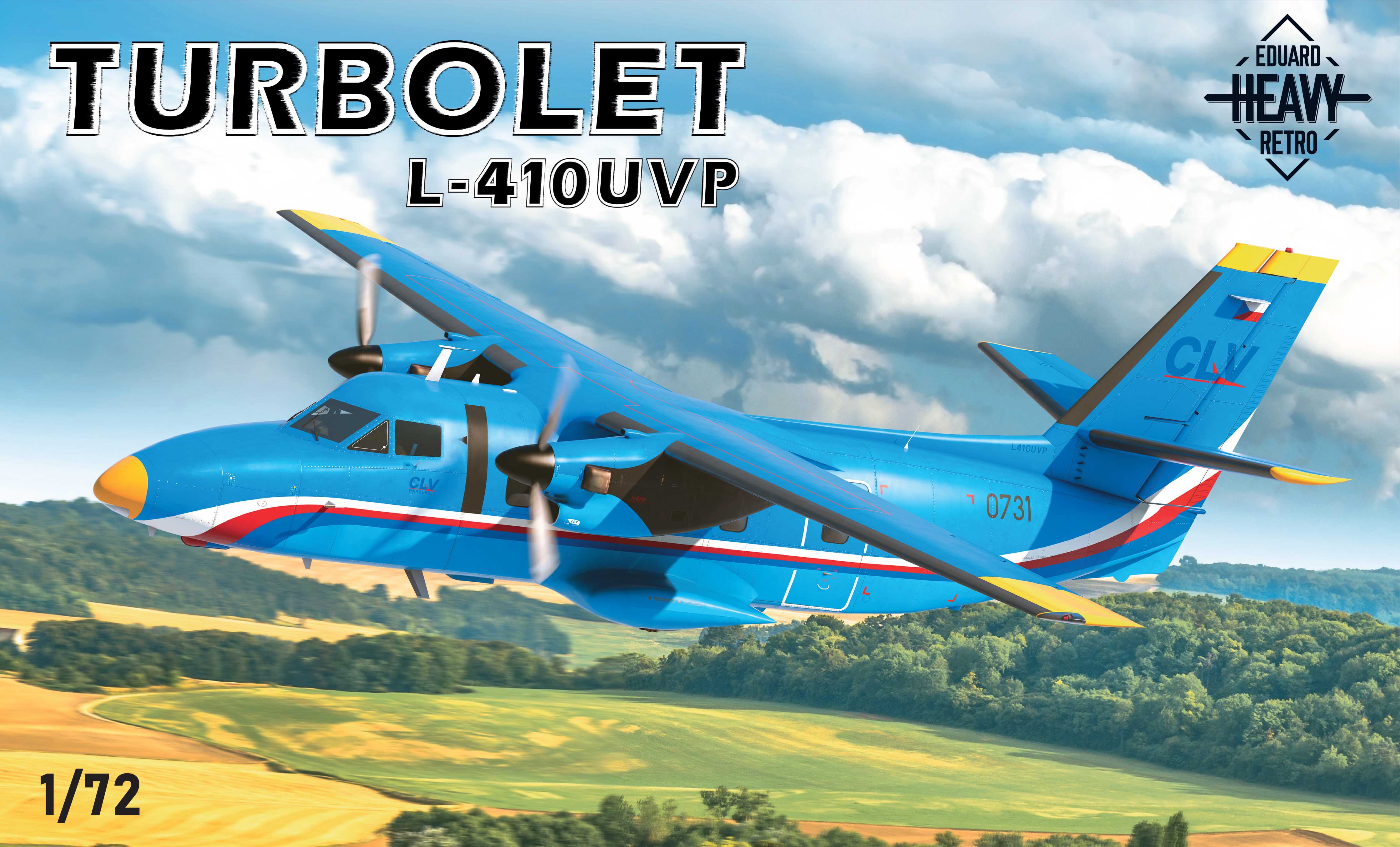 Сборная модель 1/72 Let L-410UVP TURBOLET (Eduard kits)