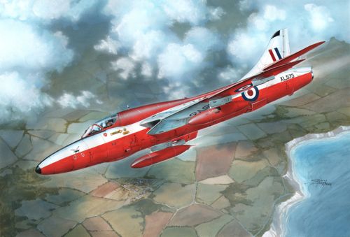 Сборная модель 1/72 Hawker Hunter T.7 (Xtrakit (SH))