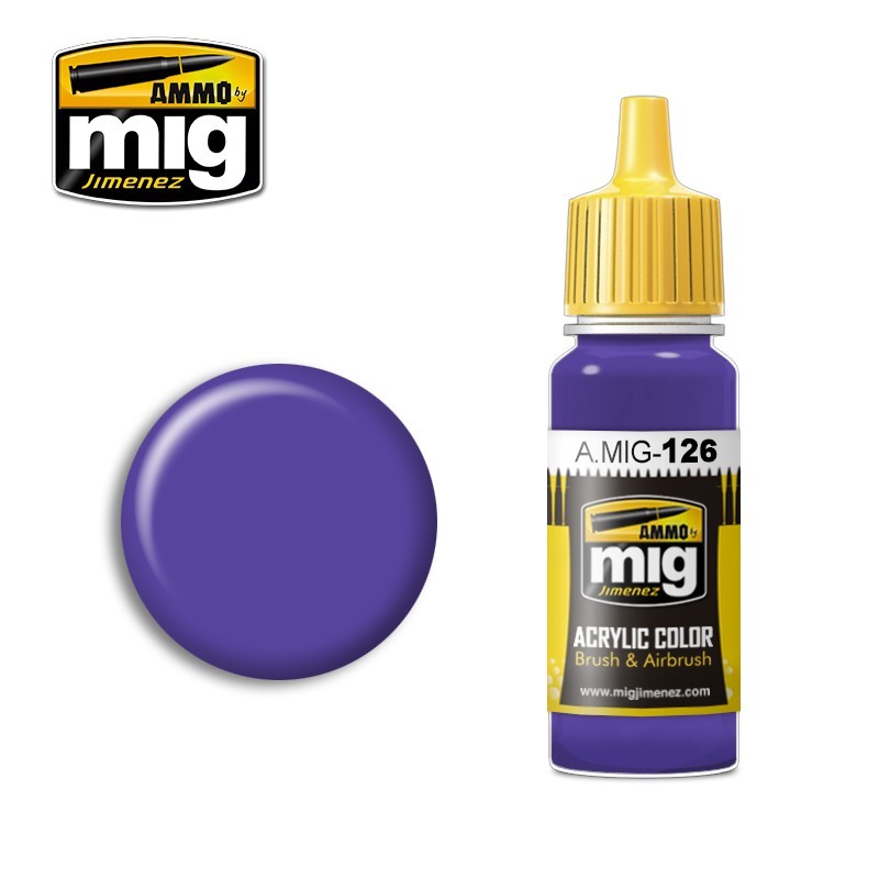 Краска акриловая VIOLET (фиолетовый) (Ammo Mig) (17ml)