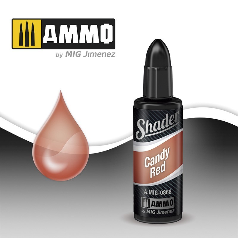 Акриловый шейдер SHADER Candy Red (10mL) (Ammo Mig)