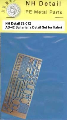 Дополнения 1/72 AS-42 Sahariana Detail Set (NH Detail)