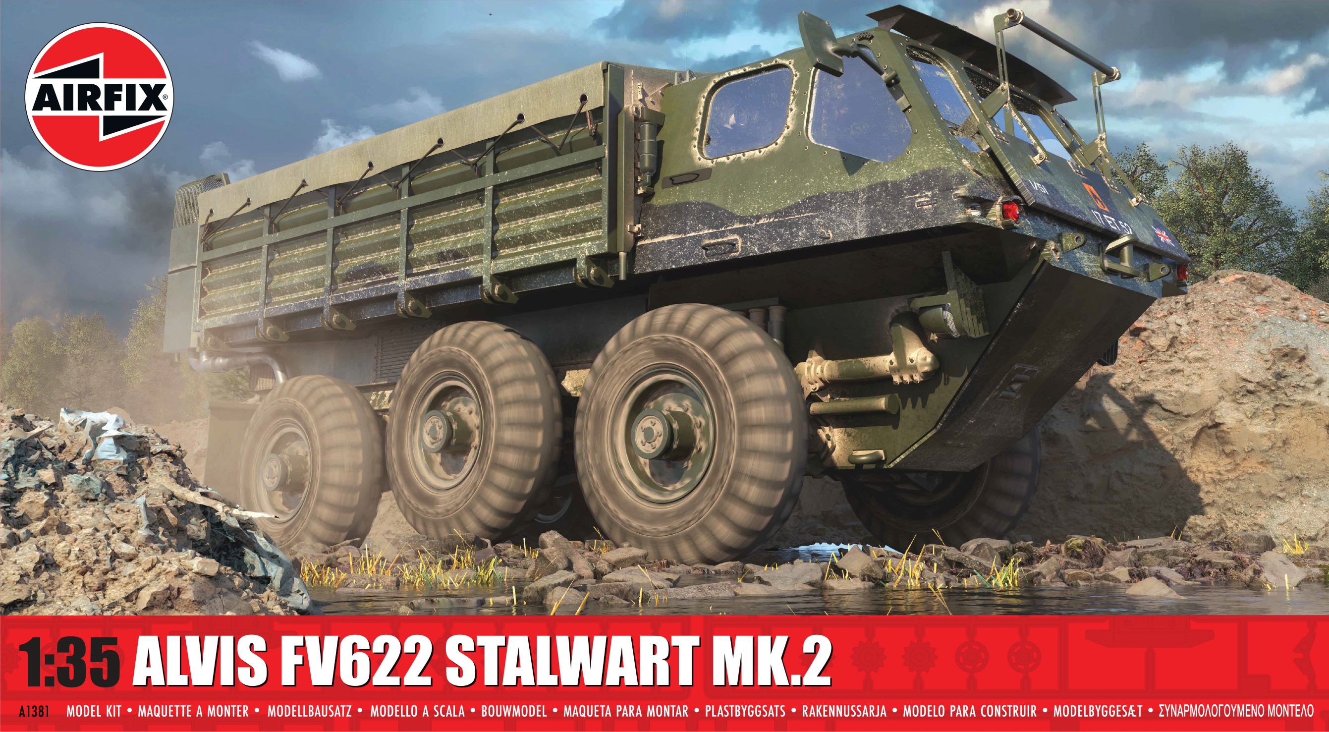 Сборная модель 1/35 Alvis FV622 STALWART Mk.2 (Airfix)
