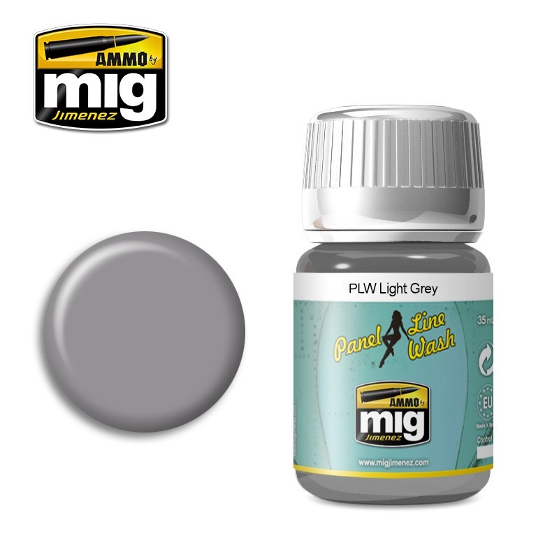 Смывка PLW Light Grey (35mL) (Ammo Mig)