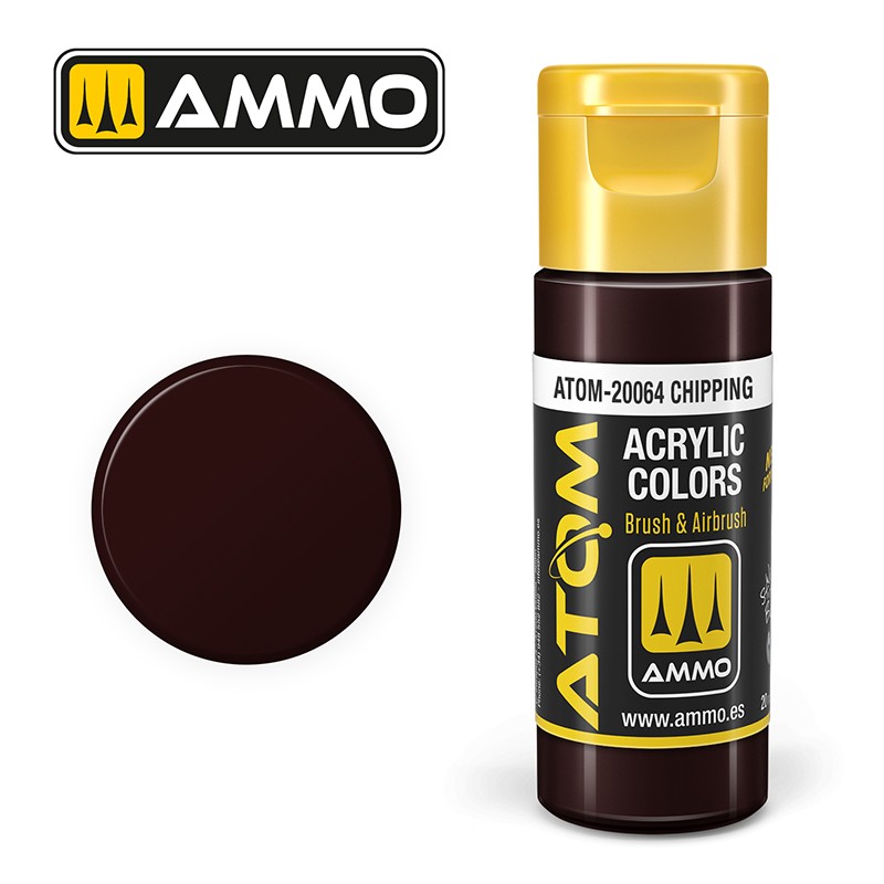 Краска акриловая ATOM Сколы (Ammo Mig) (20ml)