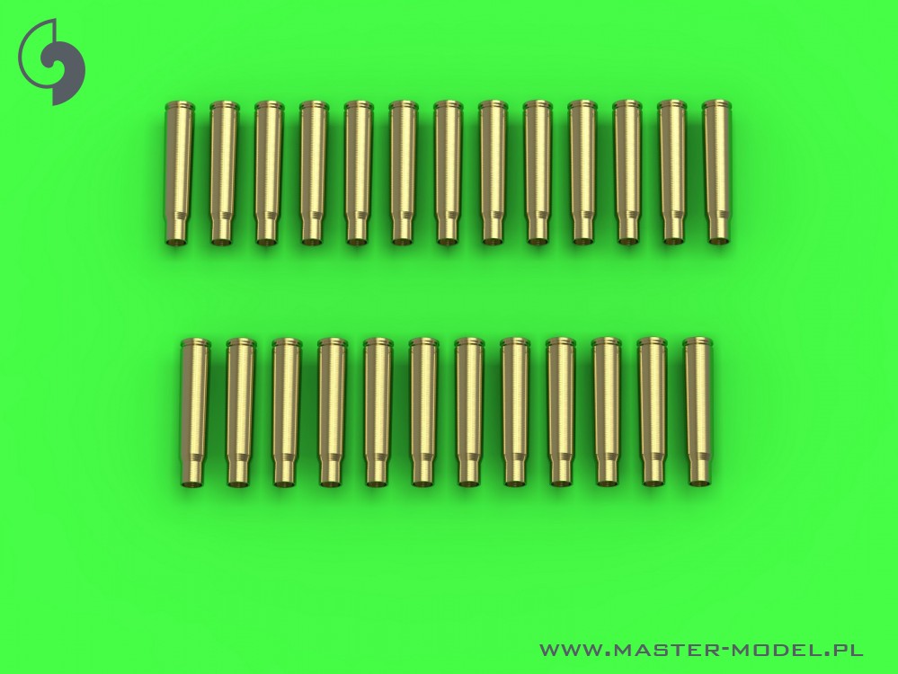 Дополнения из латуни 1/35 MG34 /MG42 (7.92mm) - empty shells (25pcs)