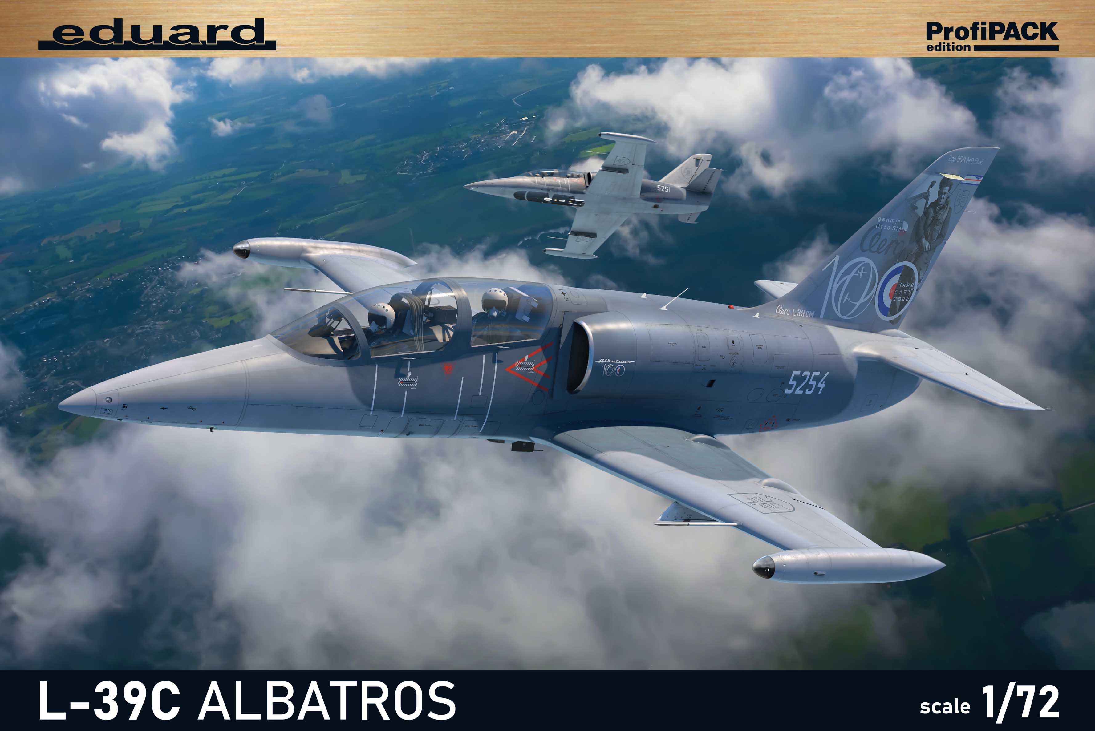 Сборная модель 1/72 L-39C ALBATROS (PROFIPACK) (Eduard kits)