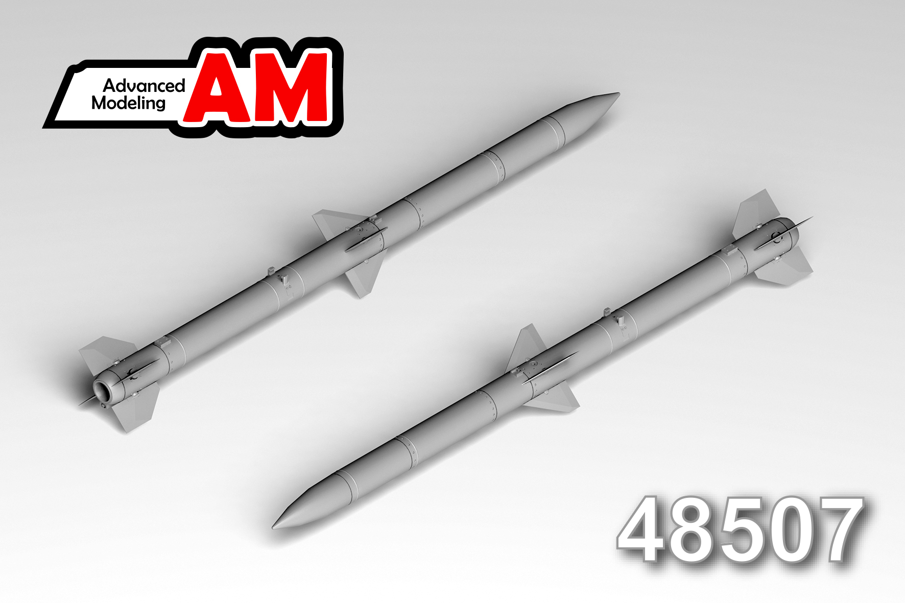 Дополнения из смолы 1/48 Авиационная управляемая ракета AIM-120D (Advanced Modeling)