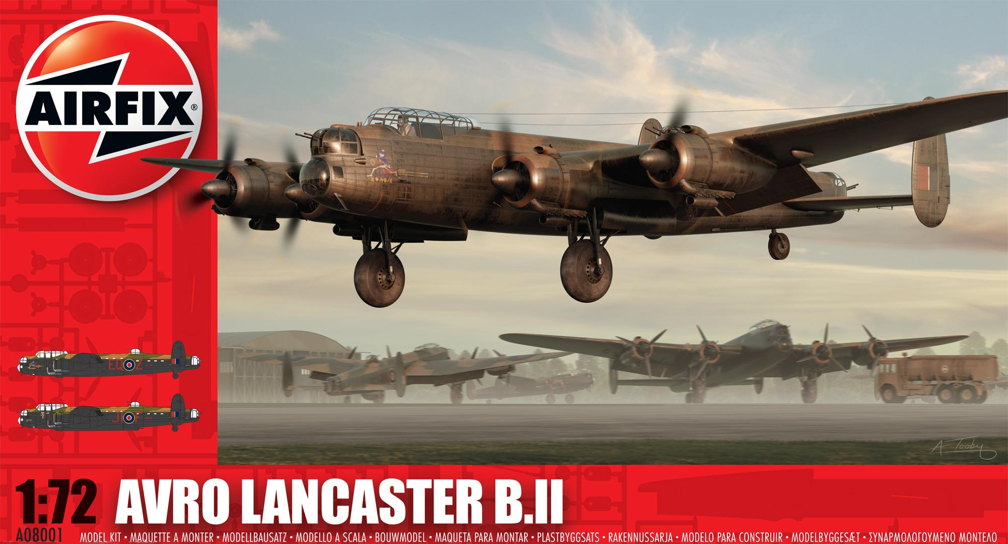 Сборная модель 1/72 Avro Lancaster B.II (Airfix)