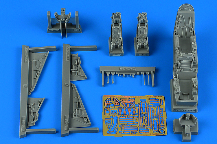 Дополнения из смолы 1/48 Кабина пилота BAe Harrier T.4/T.4A (для модели Kinetic Model kits)