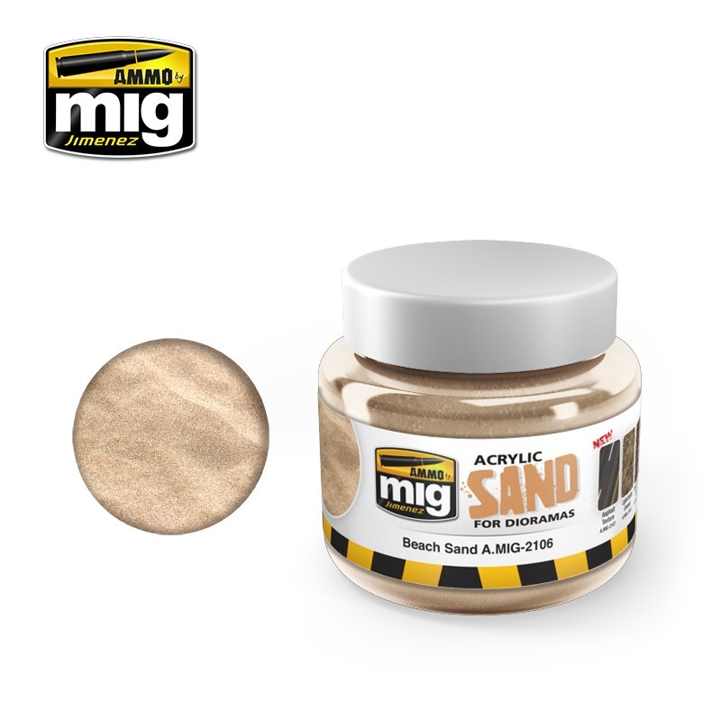 Текстурная паста Sand Ground (250mL) (Ammo Mig)