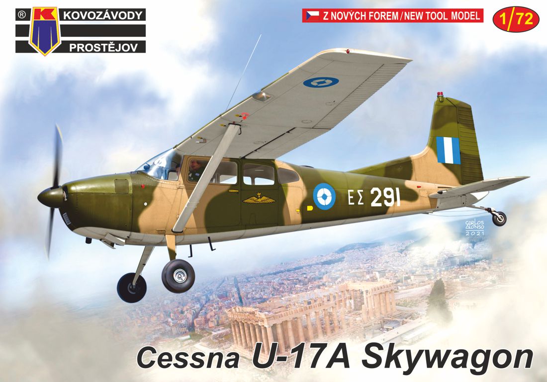 Сборная модель 1/72 Cessna U-17A Skywagon  (Kovozavody Prostejov)