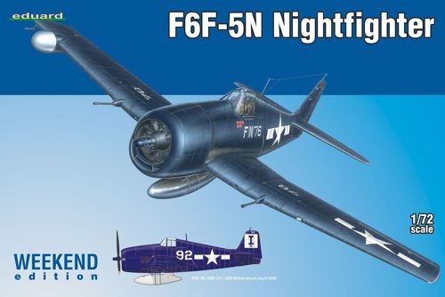 Сборная модель 1/72 Grumman F6F-5N Hellcat Nightfighter (Eduard kits)