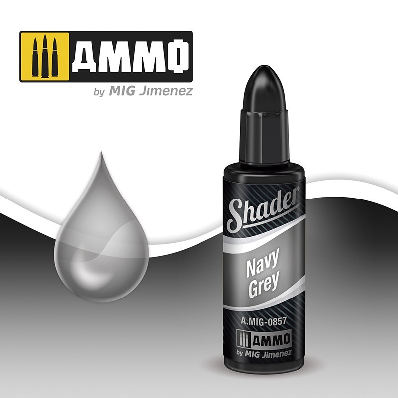 Акриловый шейдер SHADER Navy Grey(10mL) (Ammo Mig)