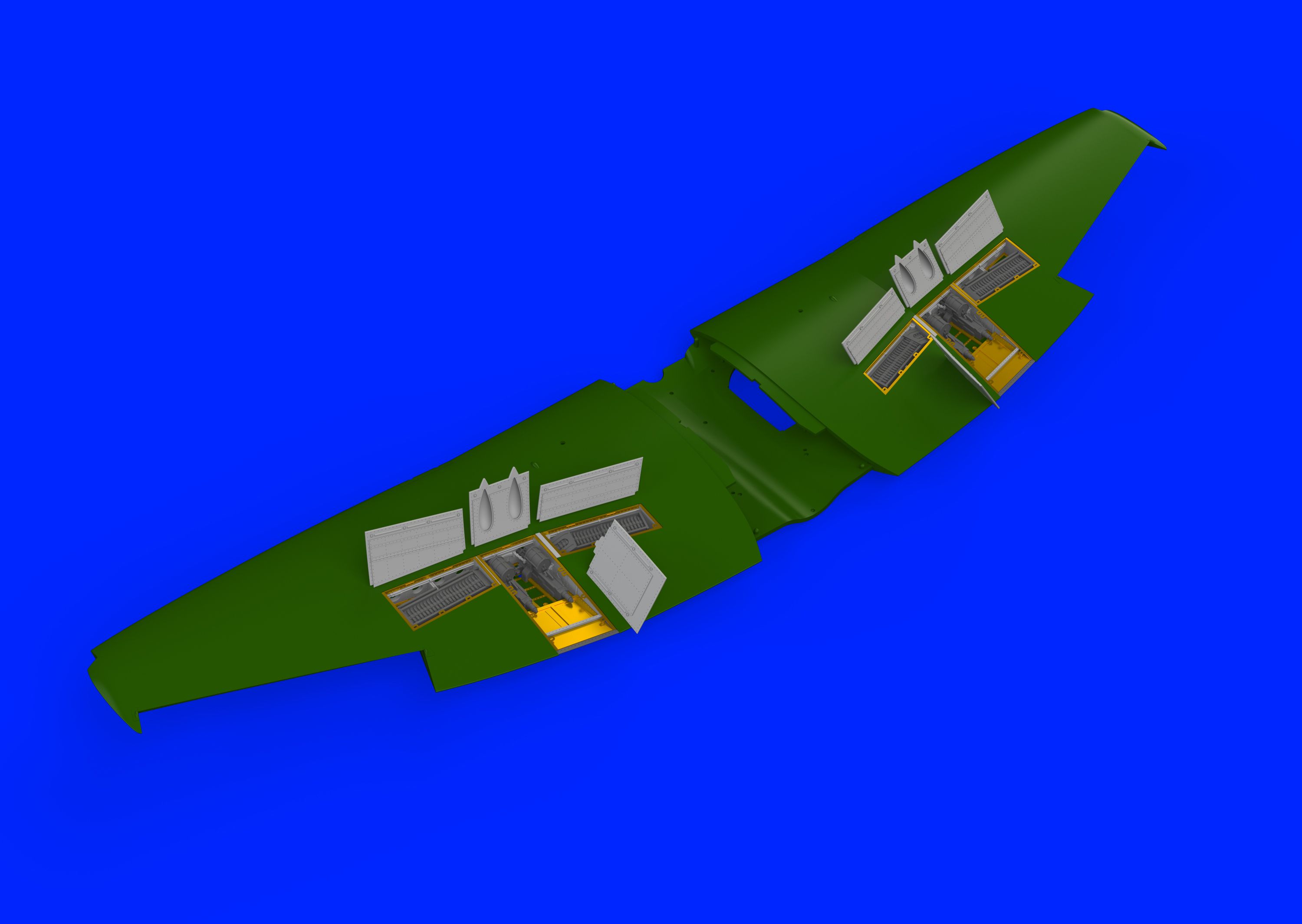 Дополнения из смолы 1/48 Оружейные отсеки Hawker Tempest Mk.V (для модели Eduard)