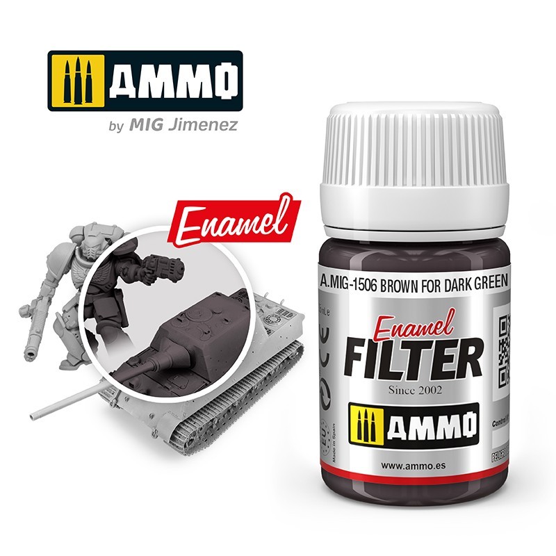 Фильтр FILTER Brown for Dark Green (35mL) (Ammo Mig)
