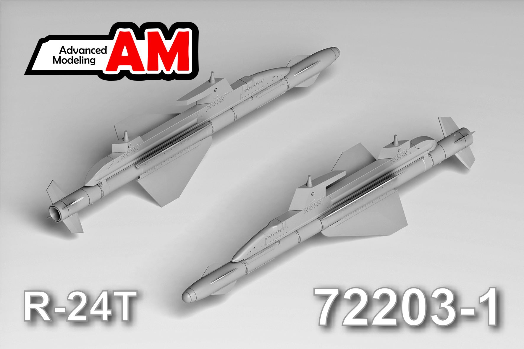 Дополнения из смолы 1/72 УР Р-24Т с пусковой АПУ-23М1 (Advanced Modeling)