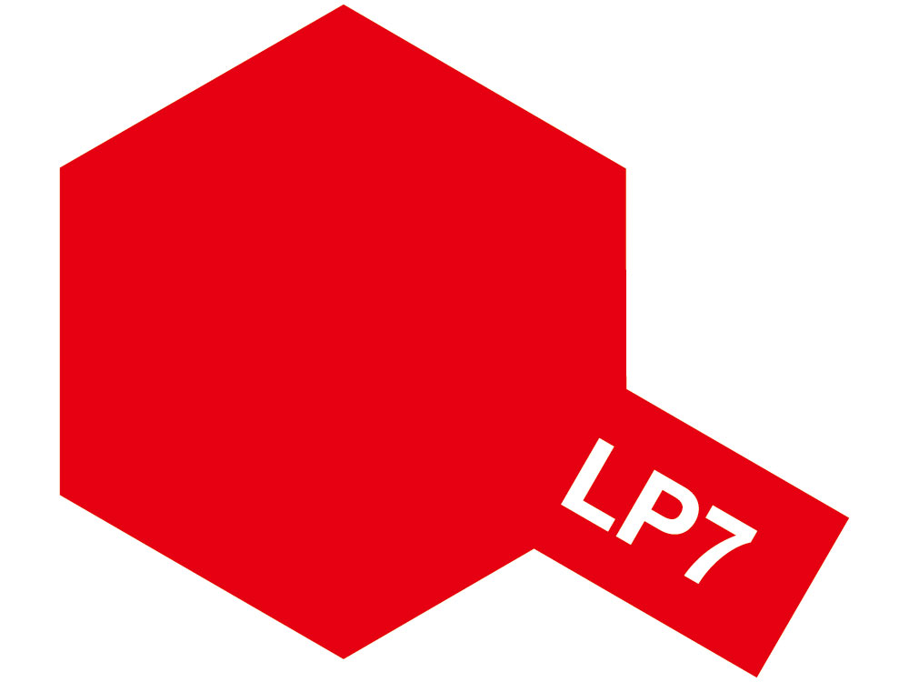 Краска лаковая LP-7 Pure Red (Tamiya) (10ml)